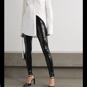 Grane Black Sequin Skinny Jeans